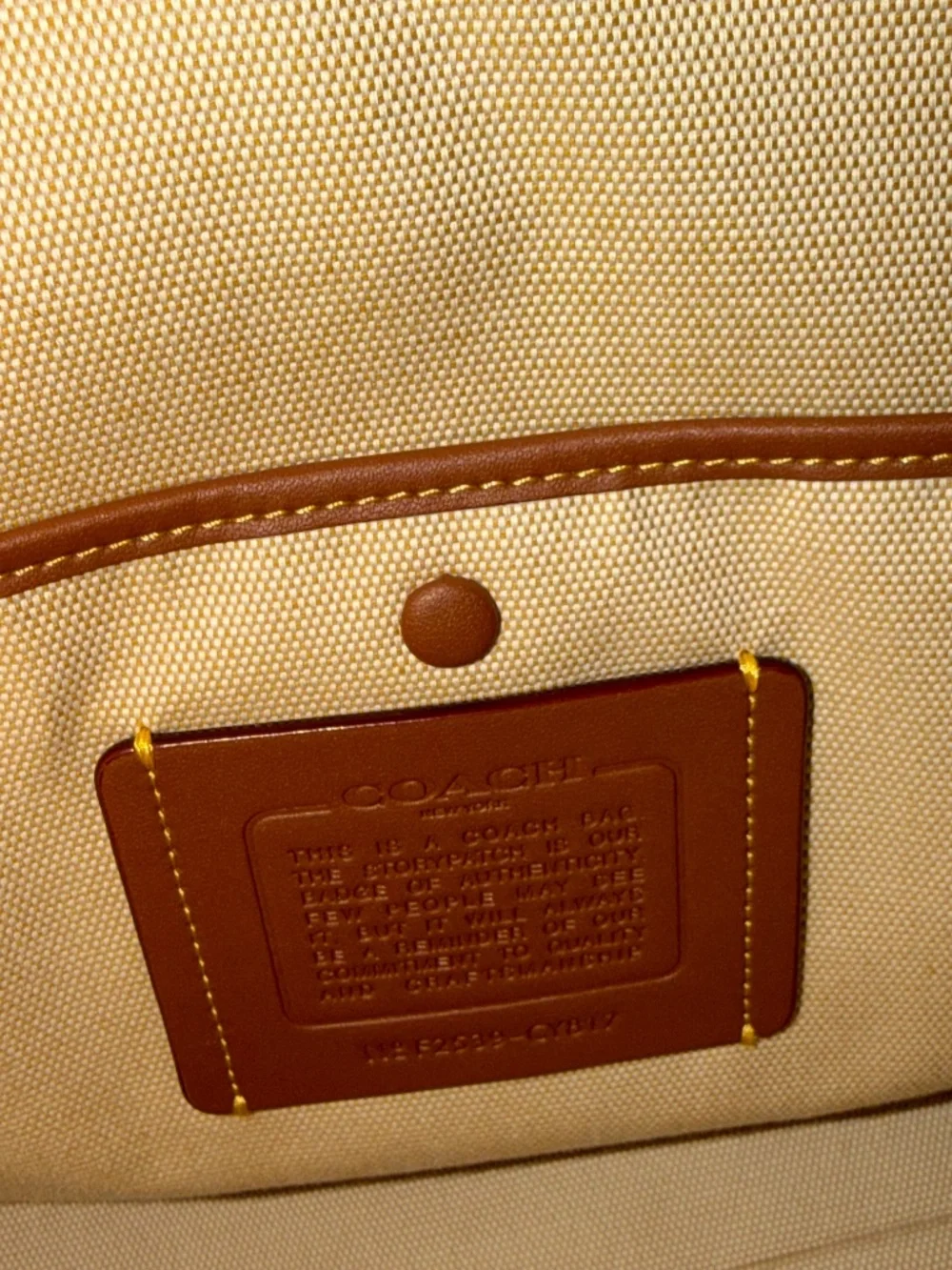 Coach Juliet 38 Honey Brown